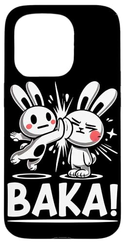 Baka Hase Slap Anime Manga Japanischer Otaku Grafik Hülle für iPhone 15 Pro von Kawaii Japanische Kultur Kleidung für Otakus