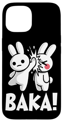 Baka Hase Slap Anime Manga Japanischer Otaku Grafik Hülle für iPhone 15 von Kawaii Japanische Kultur Kleidung für Otakus