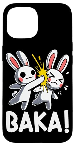 Baka Hase Slap Anime Manga Japanischer Otaku Grafik Hülle für iPhone 15 von Kawaii Japanische Kultur Kleidung für Otakus