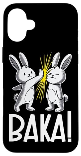 Baka Hase Slap Anime Manga Japanischer Otaku Grafik Hülle für iPhone 16 Plus Baka Hase Slap Anime Manga Japanischer Otaku Grafik Hülle für iPhone 16 Plus von Kawaii Japanische Kultur Kleidung für Otakus