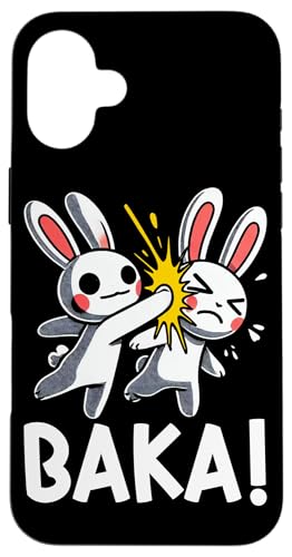 Baka Hase Slap Anime Manga Japanischer Otaku Grafik Hülle für iPhone 16 Plus Baka Hase Slap Anime Manga Japanischer Otaku Grafik Hülle für iPhone 16 Plus von Kawaii Japanische Kultur Kleidung für Otakus