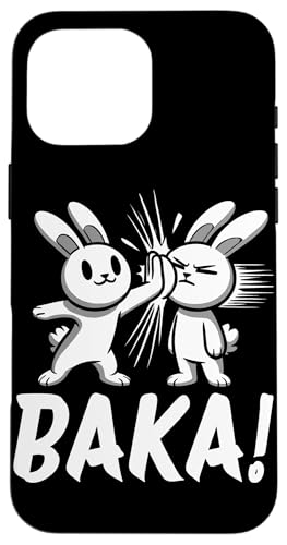 Baka Hase Slap Anime Manga Japanischer Otaku Grafik Hülle für iPhone 16 Pro Max von Kawaii Japanische Kultur Kleidung für Otakus