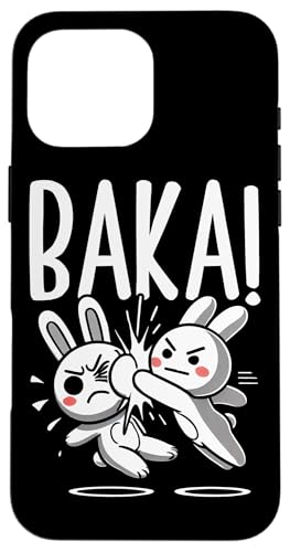 Baka Hase Slap Anime Manga Japanischer Otaku Grafik Hülle für iPhone 16 Pro Max von Kawaii Japanische Kultur Kleidung für Otakus
