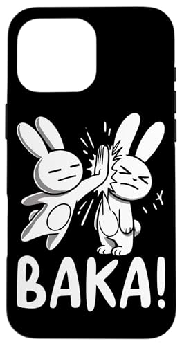 Baka Hase Slap Anime Manga Japanischer Otaku Grafik Hülle für iPhone 16 Pro Max von Kawaii Japanische Kultur Kleidung für Otakus
