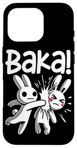 Baka Hase Slap Anime Manga Japanischer Otaku Grafik Hülle für iPhone 16 Pro von Kawaii Japanische Kultur Kleidung für Otakus