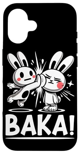Baka Hase Slap Anime Manga Japanischer Otaku Grafik Hülle für iPhone 16 von Kawaii Japanische Kultur Kleidung für Otakus