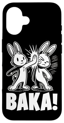 Baka Hase Slap Anime Manga Japanischer Otaku Grafik Hülle für iPhone 16 von Kawaii Japanische Kultur Kleidung für Otakus