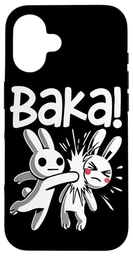Baka Hase Slap Anime Manga Japanischer Otaku Grafik Hülle für iPhone 16 von Kawaii Japanische Kultur Kleidung für Otakus