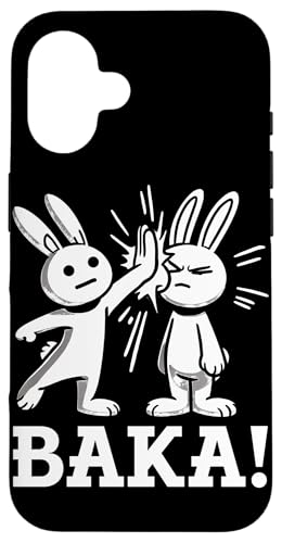 Baka Hase Slap Anime Manga Japanischer Otaku Grafik Hülle für iPhone 16 Baka Hase Slap Anime Manga Japanischer Otaku Grafik Hülle für iPhone 16 von Kawaii Japanische Kultur Kleidung für Otakus