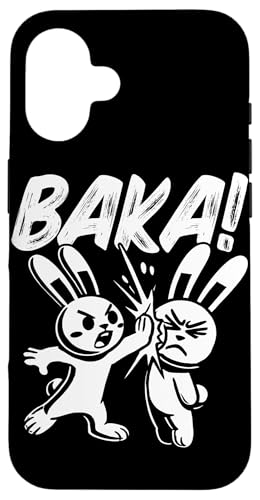 Baka Hase Slap Anime Manga Japanischer Otaku Grafik Hülle für iPhone 16 von Kawaii Japanische Kultur Kleidung für Otakus