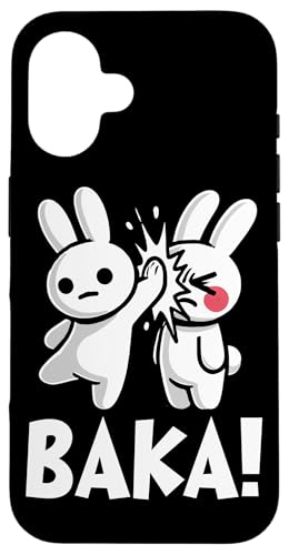 Baka Hase Slap Anime Manga Japanischer Otaku Grafik Hülle für iPhone 16 von Kawaii Japanische Kultur Kleidung für Otakus