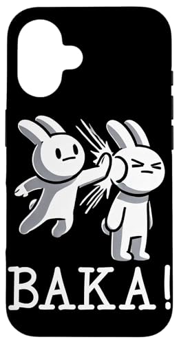 Baka Hase Slap Anime Manga Japanischer Otaku Grafik Hülle für iPhone 16 von Kawaii Japanische Kultur Kleidung für Otakus
