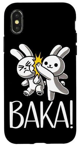 Baka Hase Slap Anime Manga Japanischer Otaku Grafik Hülle für iPhone X/XS von Kawaii Japanische Kultur Kleidung für Otakus