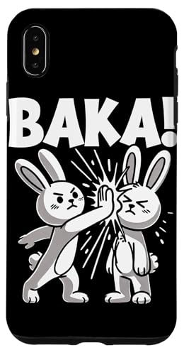 Baka Hase Slap Anime Manga Japanischer Otaku Grafik Hülle für iPhone XS Max von Kawaii Japanische Kultur Kleidung für Otakus