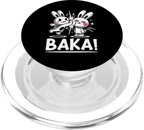 Baka Hase Slap Anime Manga Japanischer Otaku Grafik PopSockets PopGrip für MagSafe Baka Hase Slap Anime Manga Japanischer Otaku Grafik PopSockets PopGrip für MagSafe von Kawaii Japanische Kultur Kleidung für Otakus