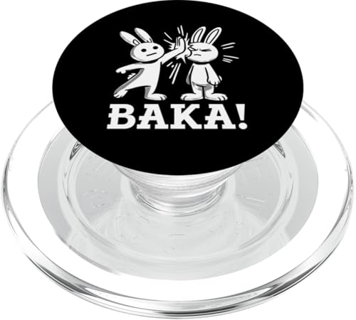 Baka Hase Slap Anime Manga Japanischer Otaku Grafik PopSockets PopGrip für MagSafe von Kawaii Japanische Kultur Kleidung für Otakus