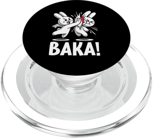 Baka Hase Slap Anime Manga Japanischer Otaku Grafik PopSockets PopGrip für MagSafe von Kawaii Japanische Kultur Kleidung für Otakus