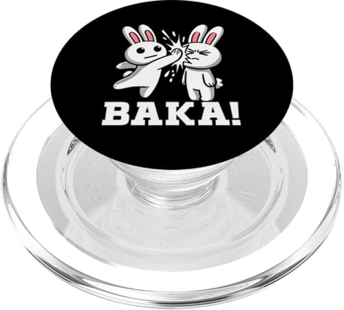 Baka Hase Slap Anime Manga Japanischer Otaku Grafik PopSockets PopGrip für MagSafe von Kawaii Japanische Kultur Kleidung für Otakus