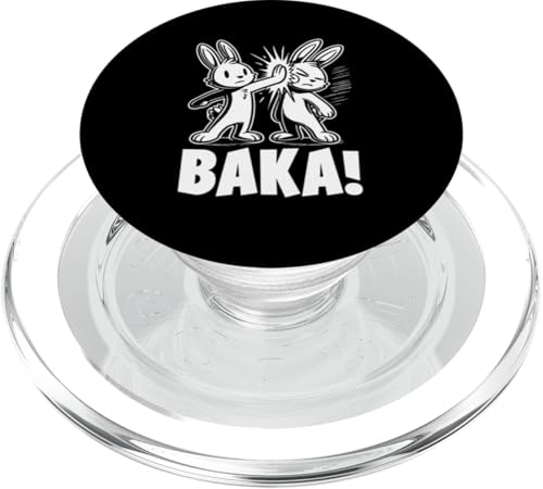 Baka Hase Slap Anime Manga Japanischer Otaku Grafik PopSockets PopGrip für MagSafe von Kawaii Japanische Kultur Kleidung für Otakus