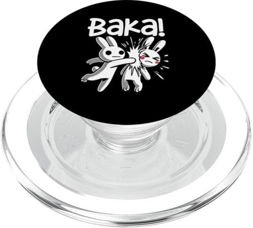 Baka Hase Slap Anime Manga Japanischer Otaku Grafik PopSockets PopGrip für MagSafe von Kawaii Japanische Kultur Kleidung für Otakus