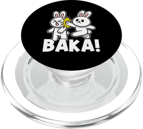 Baka Hase Slap Anime Manga Japanischer Otaku Grafik PopSockets PopGrip für MagSafe von Kawaii Japanische Kultur Kleidung für Otakus