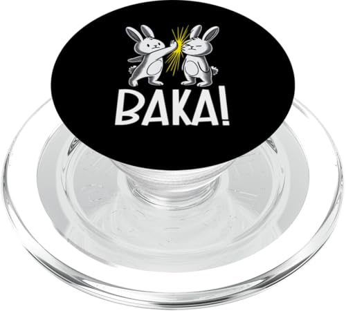 Baka Hase Slap Anime Manga Japanischer Otaku Grafik PopSockets PopGrip für MagSafe von Kawaii Japanische Kultur Kleidung für Otakus