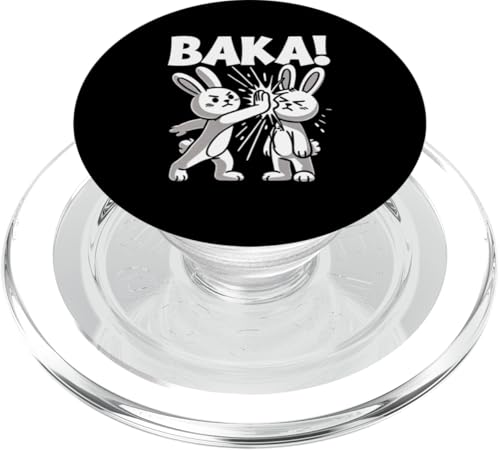Baka Hase Slap Anime Manga Japanischer Otaku Grafik PopSockets PopGrip für MagSafe von Kawaii Japanische Kultur Kleidung für Otakus
