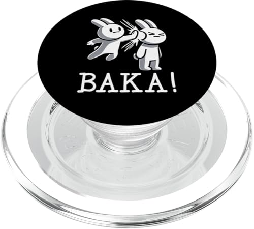 Baka Hase Slap Anime Manga Japanischer Otaku Grafik PopSockets PopGrip für MagSafe von Kawaii Japanische Kultur Kleidung für Otakus