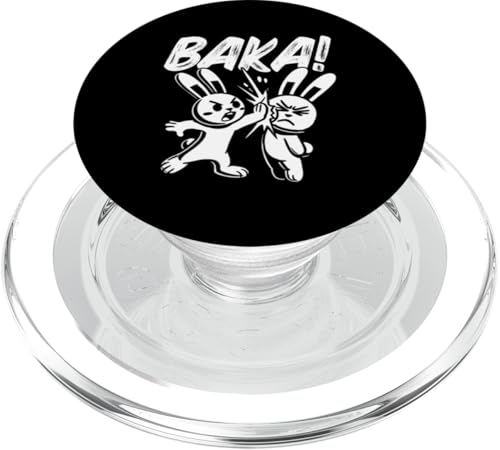 Baka Hase Slap Anime Manga Japanischer Otaku Grafik PopSockets PopGrip für MagSafe von Kawaii Japanische Kultur Kleidung für Otakus