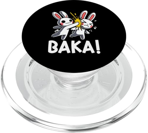 Baka Hase Slap Anime Manga Japanischer Otaku Grafik PopSockets PopGrip für MagSafe von Kawaii Japanische Kultur Kleidung für Otakus