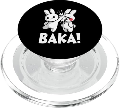Baka Hase Slap Anime Manga Japanischer Otaku Grafik PopSockets PopGrip für MagSafe von Kawaii Japanische Kultur Kleidung für Otakus
