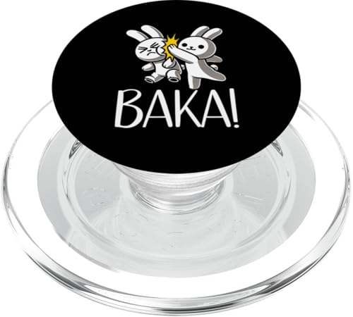 Baka Hase Slap Anime Manga Japanischer Otaku Grafik PopSockets PopGrip für MagSafe Baka Hase Slap Anime Manga Japanischer Otaku Grafik PopSockets PopGrip für MagSafe von Kawaii Japanische Kultur Kleidung für Otakus