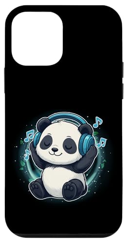 Kawaii Panda mit Kopfhörern Musik Panda Grafik Hülle für iPhone 12 mini von Kawaii Panda With Headphones Tees Apparel