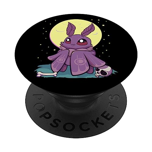 Süßes Baby Mothman Cryptid, Gothic Kawaii, Anime, Pastellfarben PopSockets mit austauschbarem PopGrip von Kawaii Pastel Goth Heaven