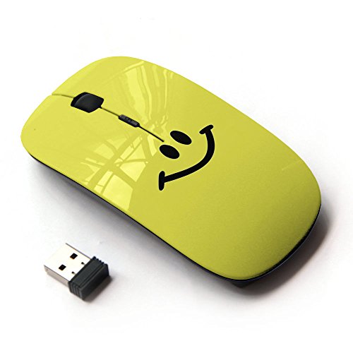 KawaiiMouse [ Optical 2.4G Wireless Mouse ] Happy Smiley Face von KawaiiMouse