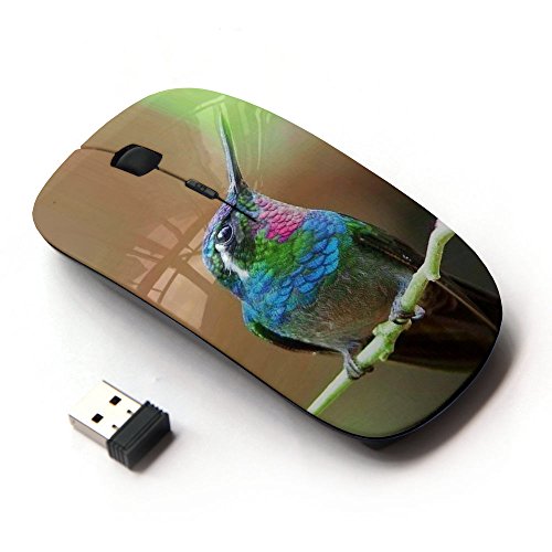 KawaiiMouse [ Optical 2.4G Wireless Mouse ] Hummingbird Tiny Cute Tropical Exotic von KawaiiMouse