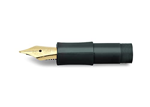 Kaweco CLASSIC SPORT Mundstück mit vergoldeter Stahlfeder und Iridiumspitze für Tintenpatronen I Green Grün I Federbreite: F (Fein) I Füller Füllfeder von Kaweco