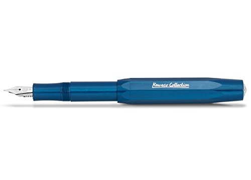 Kaweco COLLECTION Füllfederhalter Toyama Teal I Premium Füllhalter für Tintenpatronen mit hochwertiger Stahlfeder I Sport Füller 13 cm I Federbreite: BB (Extra Breit) von Kaweco