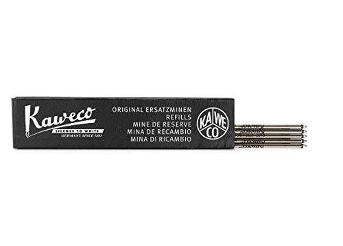 Kaweco D1 Kugelschreibermine schwarz 5 Stück 0, 8 mm von Kaweco