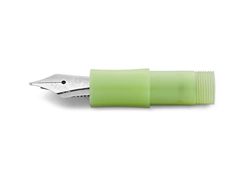 Kaweco FROSTED SPORT Mundstück mit Stahlfeder und Iridiumspitze für Tintenpatronen I Fine Lime I Federbreite: EF (Extra Fein) I Füller Füllfeder Kaweco FROSTED SPORT Mundstück mit Stahlfeder und Iridiumspitze für Tintenpatronen I Fine Lime I Federbreite: EF (Extra Fein) I Füller Füllfeder von Kaweco
