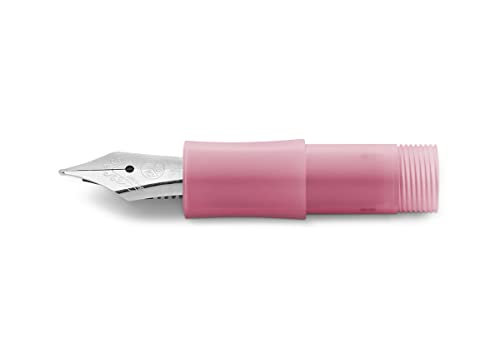 Kaweco FROSTED SPORT Mundstück mit Stahlfeder und Iridiumspitze für Tintenpatronen I Blush Pitaya I Federbreite: M (Mittel) I Füller Füllfeder von Kaweco