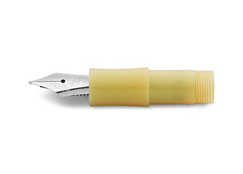 Kaweco FROSTED SPORT Mundstück mit Stahlfeder und Iridiumspitze für Tintenpatronen I Sweet Banana I Federbreite: EF (Extra Fein) I Füller Füllfeder von Kaweco