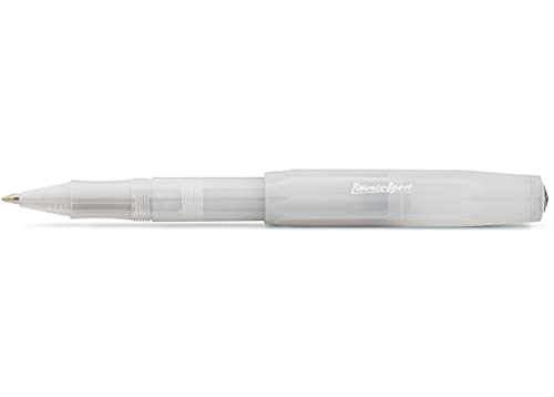 Kaweco FROSTED SPORT Rollerball Natural Coconut I Gel- / Kugelschreiber aus hochwertigem Kunststoff mit Keramikkugel I Trendiger Kuli in Weiß I 13 g Tintenroller mit 0.7 mm Mine I Gelroller 13,5 cm Kaweco FROSTED SPORT Rollerball Natural Coconut I Gel- / Kugelschreiber aus hochwertigem Kunststoff mit Keramikkugel I Trendiger Kuli in Weiß I 13 g Tintenroller mit 0.7 mm Mine I Gelroller 13,5 cm von Kaweco