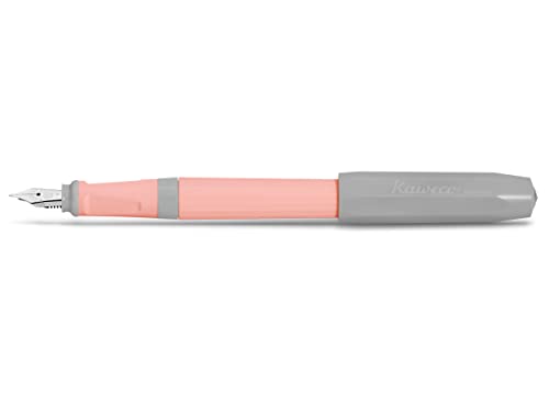 Kaweco Füllfederhalter Perkeo Cotton Candy I Füllhalter für Tintenpatronen Schulfüller I Anfänger Füller mit ergonomischem Griffstück zum bequemen schreiben I Federbreite: M (Medium) von Kaweco