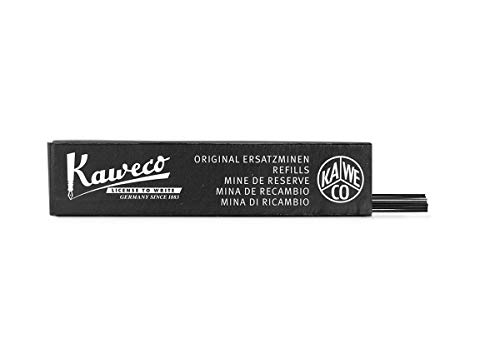 Kaweco Graphitminen 0,5 mm Schwarz HB 12 Stück I Ersatz-Bleistiftminen 0,5mm für Druckbleistift oder Drehbleistift I Graphite Pencil Leads 12 pcs 0.5mm Black von Kaweco