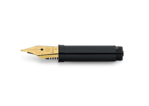 Kaweco Premium Stahlfeder 060 für Füllhalter zum Einschrauben I Farbe Gold I Federstärke BB (Extra Breit) von Kaweco