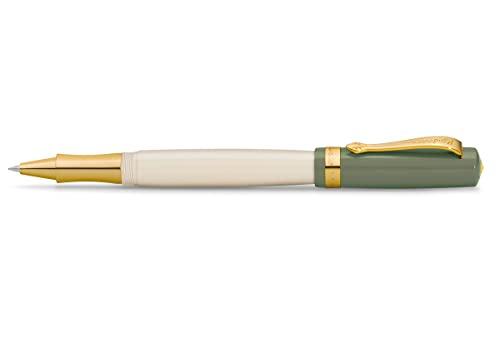 Kaweco STUDENT Rollerball 60's Swing I Neuste Technik aus Gel-Mine & Keramikkugel I Minen-Roller aus Edelharz I Kugelschreiber hochwertig I Tintenroller I Qualitätsminen Strichstärke 0,7mm von Kaweco