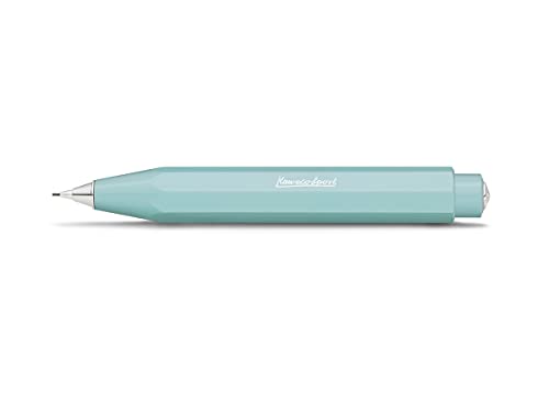 Kaweco Skyline Sport Mint Druckbleistift 0.7mm HB I Minenbleistift aus hochwertigem Kunststoff in oktogonalem Acht Kant Design I Druckminenbleistift 11 cm I 14 mm Ø Druck-Bleistift nachfüllbar von Kaweco