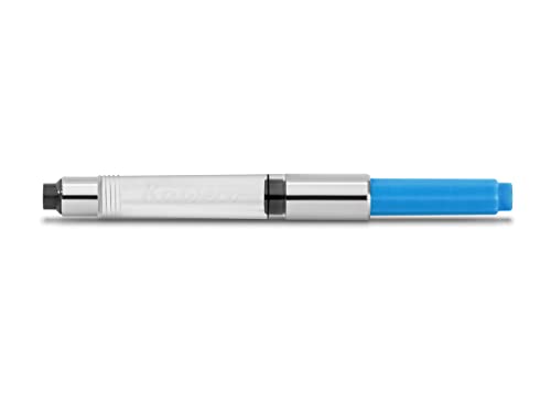 Kaweco Standard Konverter Paradise Blue Chrome Füllhalter der Serien DIA2, ORIGINAL, PERKEO, SPECIAL, STUDENT & SUPRA | Tinten-Konverter für Füller mit 0,82 ml Füllvermögen Kaweco Standard Konverter Paradise Blue Chrome Füllhalter der Serien DIA2, ORIGINAL, PERKEO, SPECIAL, STUDENT & SUPRA | Tinten-Konverter für Füller mit 0,82 ml Füllvermögen von Kaweco