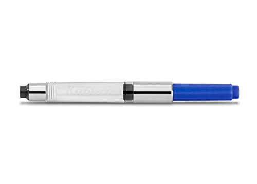 Kaweco Standard Konverter Royal Blue Chrome Füllhalter der Serien DIA2, ORIGINAL, PERKEO, SPECIAL, STUDENT & SUPRA | Tinten-Konverter für Füller mit 0,82 ml Füllvermögen von Kaweco